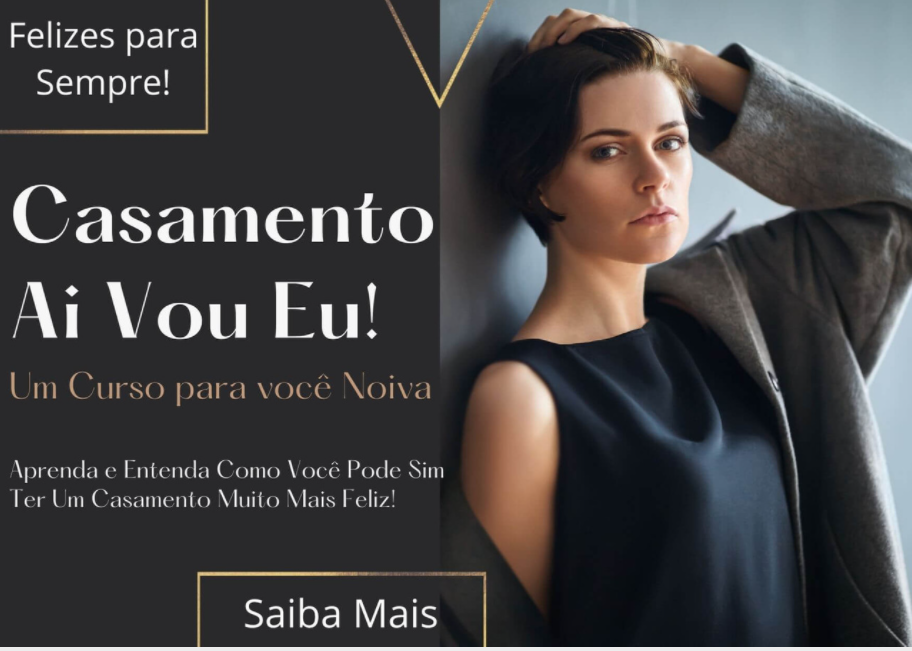 Anuncio Curso Casamento ai Vou Eu