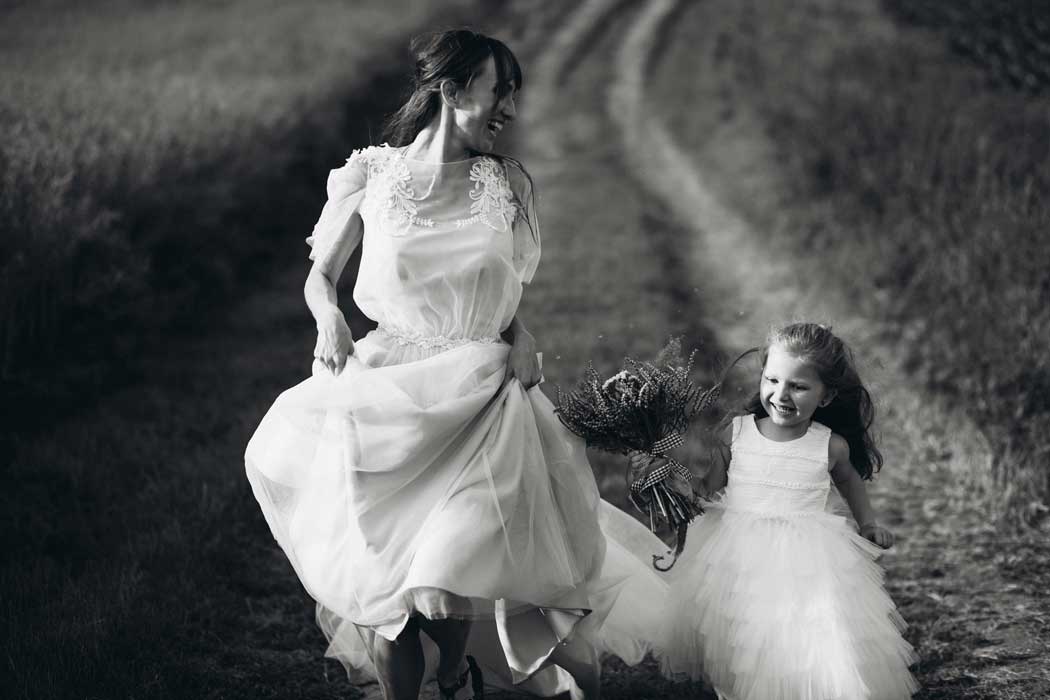 Foto de casamento no campo