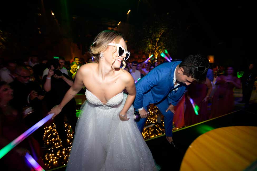 Fotografia de balada em casamento em Tibiriçá SP - Pista de dança